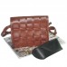 Жіноча сумка плетені 01527922716172dark-brown темно-коричнева