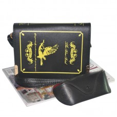 Женская сумка Книжка 01522061607643black черная