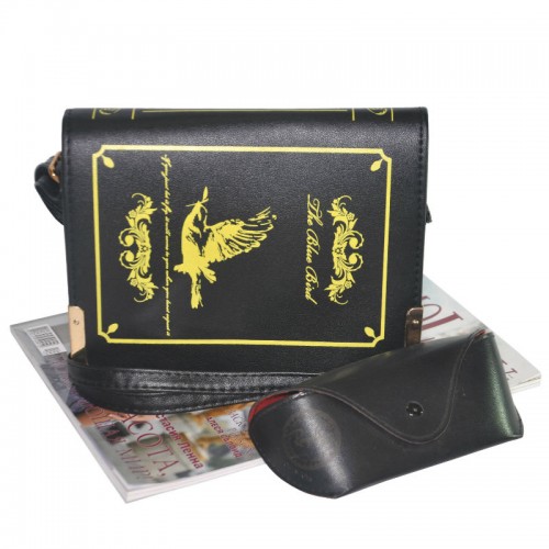 Жіноча сумка Книжка 01522061607643black чорна