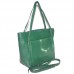 Женская сумка с накладным карманом 01552801596834green зеленая