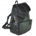 Женский рюкзак с накладным карманом 01536724036026black черный