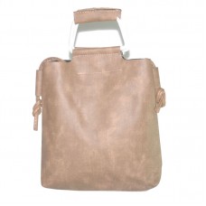 Женская сумка с металлическими ручками 01540888213646pink розовая