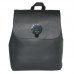 Женская сумка-рюкзак с круглой застежкой 01540332547109black черный