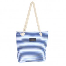 Жіноча сумка смугаста 01543174167493blue синя