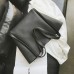Женская сумка трапеция 01555362634776black черная