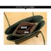Женская сумка на три отдела 01551843480773black черная