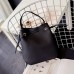 Женская сумка мешок 01538487728532black черная