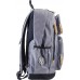 Підлітковий рюкзак OX 190 сірий 554006