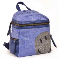 Сумка-рюкзак синя 554409