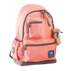 Підлітковий рюкзак OX 236 персиковий 554085