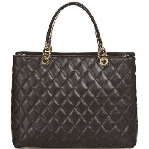 Кожаная женская сумка Bottega Carele BC104-black черная