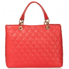 Кожаная женская сумка Bottega Carele BC104-red красная