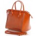 Кожаная женская сумка Bottega Carele BC109-ginger рыжая