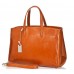 Кожаная женская сумка Bottega Carele BC115-ginger