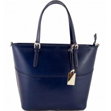 Шкіряна жіноча сумка BC118-darkblue темно-синя