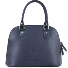 Кожаная женская сумка Bottega Carele BC119 синяя