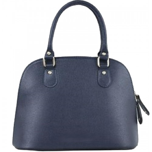 Кожаная женская сумка Bottega Carele BC119 синяя