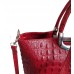 Шкіряна жіноча сумка BC123-red червона