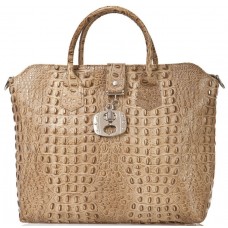 Шкіряна жіноча сумка BC127-taupe