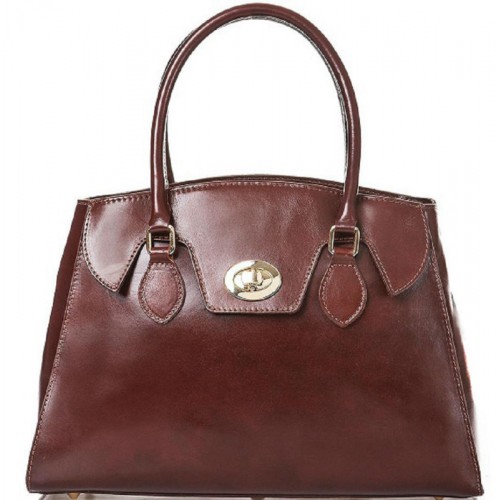 Кожаная женская сумка Bottega Carele BC129-brown