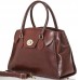 Кожаная женская сумка Bottega Carele BC129-brown