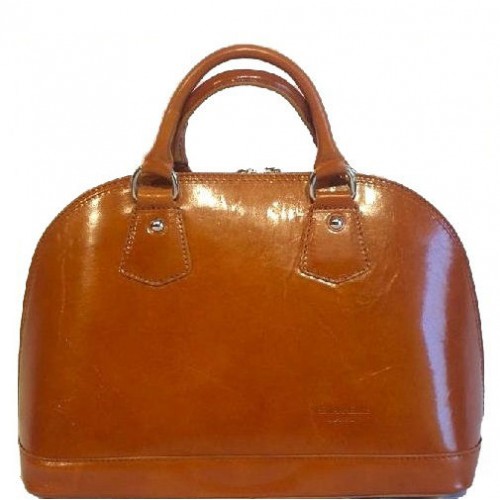 Кожаная женская сумка Bottega Carele BC130-ginger рыжая