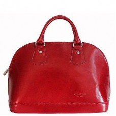 Кожаная женская сумка Bottega Carele BC130-red красная