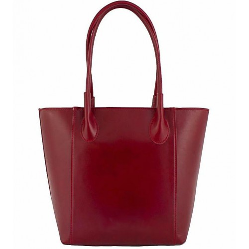 Кожаная женская сумка Bottega Carele BC202-red