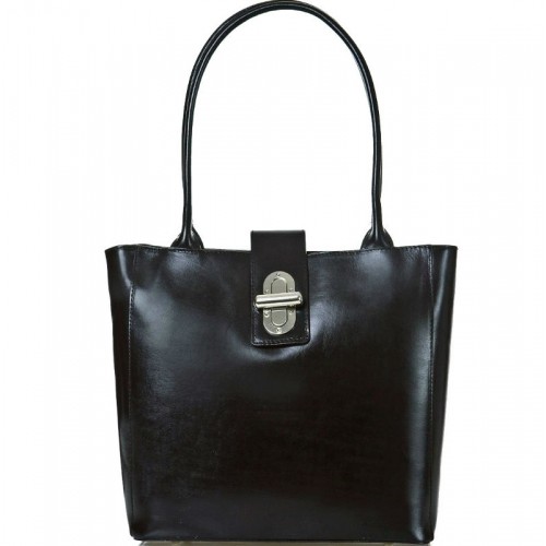 Кожаная женская сумка Bottega Carele BC204-black