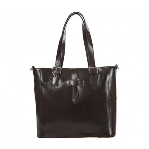 Кожаная женская сумка Bottega Carele BC211-black