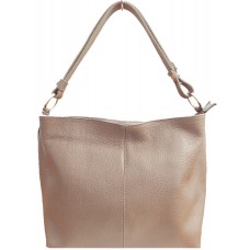 Кожаная женская сумка Bottega Carele BC214-taup тауп