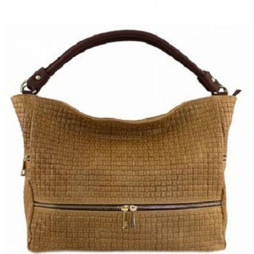 Кожаная женская сумка Bottega Carele BC215-ginger