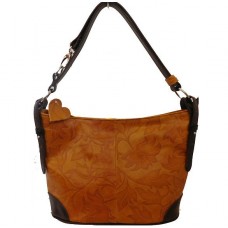 Шкіряна жіноча сумка BC217-ginger руда