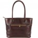 Шкіряна жіноча сумка BC228 коричнева