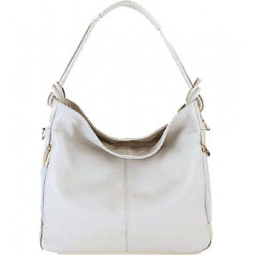 Шкіряна жіноча сумка Bottega Carele BC229-beige Бежева