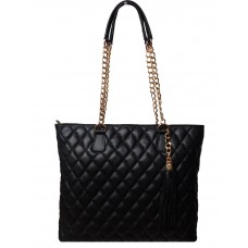 Кожаная женская сумка Bottega Carele BC230-black черная