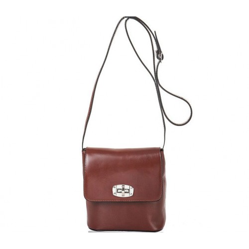 Шкіряна жіноча сумка BC306-brown коричнева