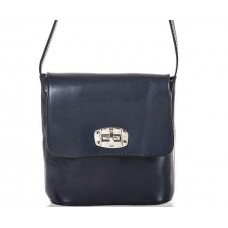 Шкіряна жіноча сумка BC306-darkblue темно-синя