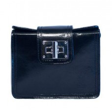 Кожаная женская сумочка Bottega Carele BC310-black черная