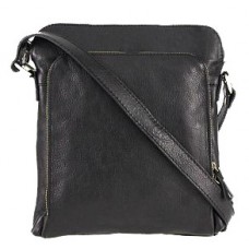 Кожаная сумка Bottega Carele BC613-black черная