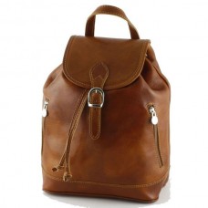 Кожаный рюкзак Bottega Carele BC701-ginger рыжий