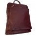 Шкіряний рюкзак Bottega Carele BC704-bordo вишневий