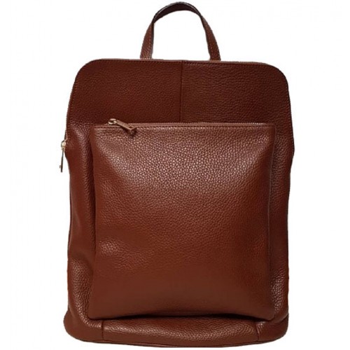 Шкіряний рюкзак Bottega Carele BC704-brown Коричневий