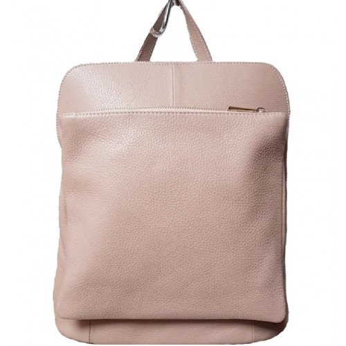 Шкіряний рюкзак Bottega Carele BC704-pink Рожевий