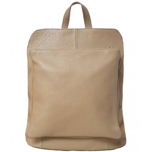 Шкіряний рюкзак Bottega Carele BC704-taup тауп