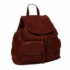 Кожаный рюкзак Bottega Carele BC707-brown коричневый