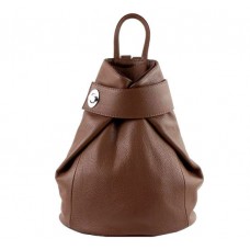 Кожаный рюкзак Bottega Carele BC709-brown коричневый