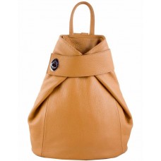 Кожаный рюкзак Bottega Carele BC709-ginger рыжий