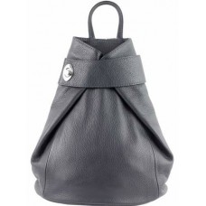 Кожаный рюкзак Bottega Carele BC709-gray серый