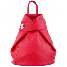 Кожаный рюкзак Bottega Carele BC709-red красный